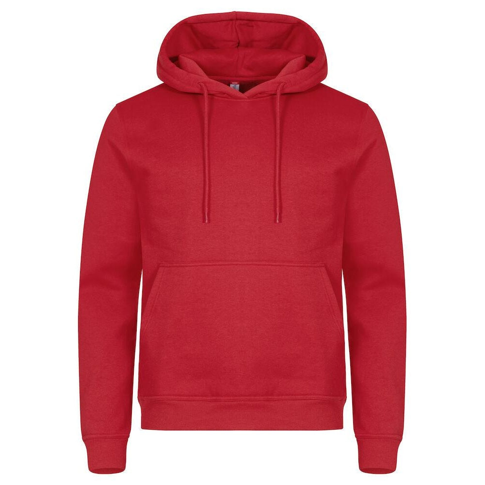 Red - Front - Clique Unisex Adult Miami Hoodie