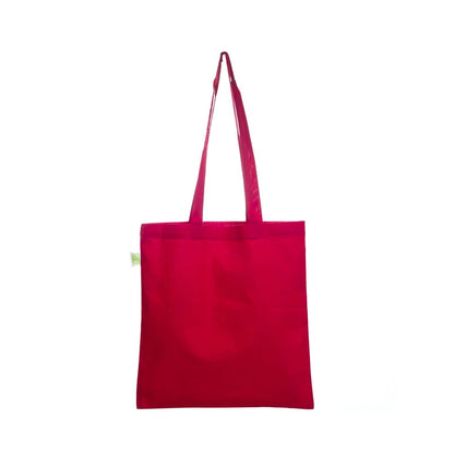 Red - Front - United Bag Store Cotton Fairtrade Shopper Bag