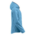 Sky Blue - Side - Clique Womens-Ladies Seabrook Hooded Jacket