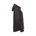 Black - Side - Clique Womens-Ladies Seabrook Hooded Jacket