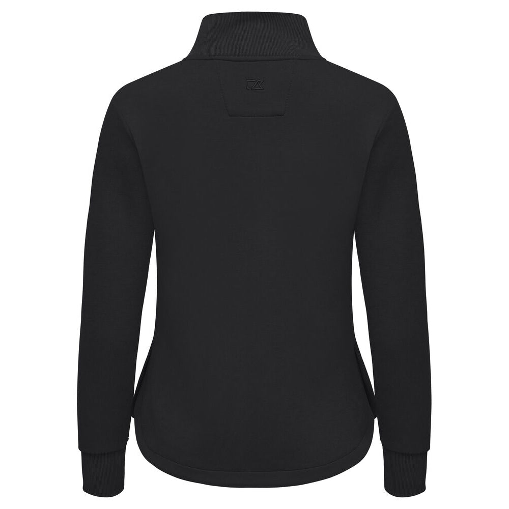 Black - Back - Cutter & Buck Womens-Ladies Pemberton Full Zip Jacket
