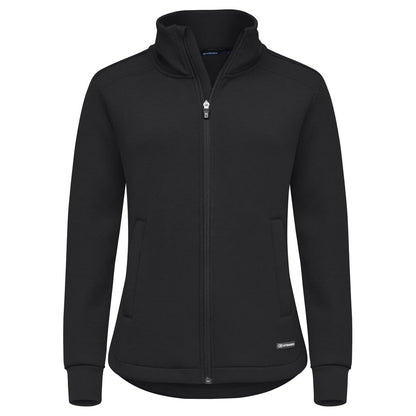 Black - Front - Cutter & Buck Womens-Ladies Pemberton Full Zip Jacket