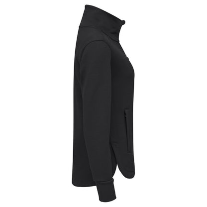 Black - Side - Cutter & Buck Womens-Ladies Pemberton Full Zip Jacket