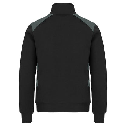 Pistol - Back - Clique Mens Ambition Half Zip Sweatshirt