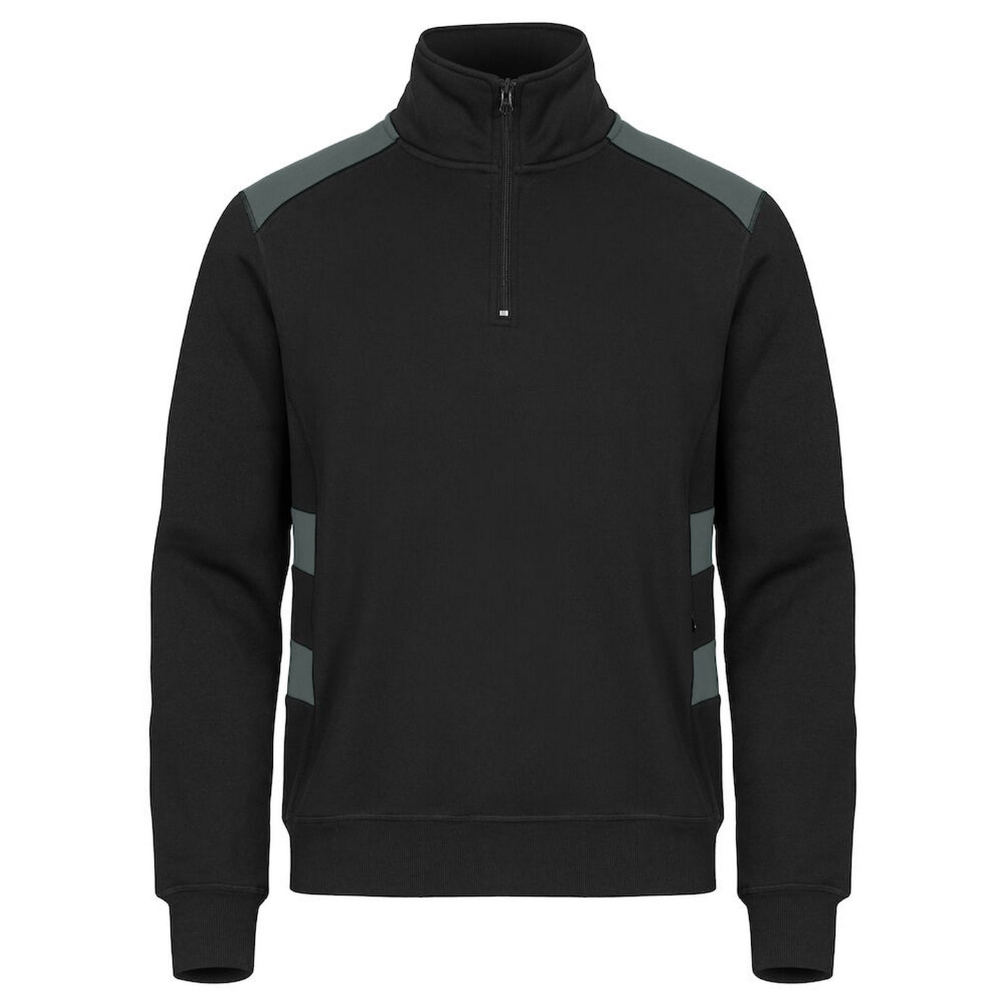 Pistol - Front - Clique Mens Ambition Half Zip Sweatshirt