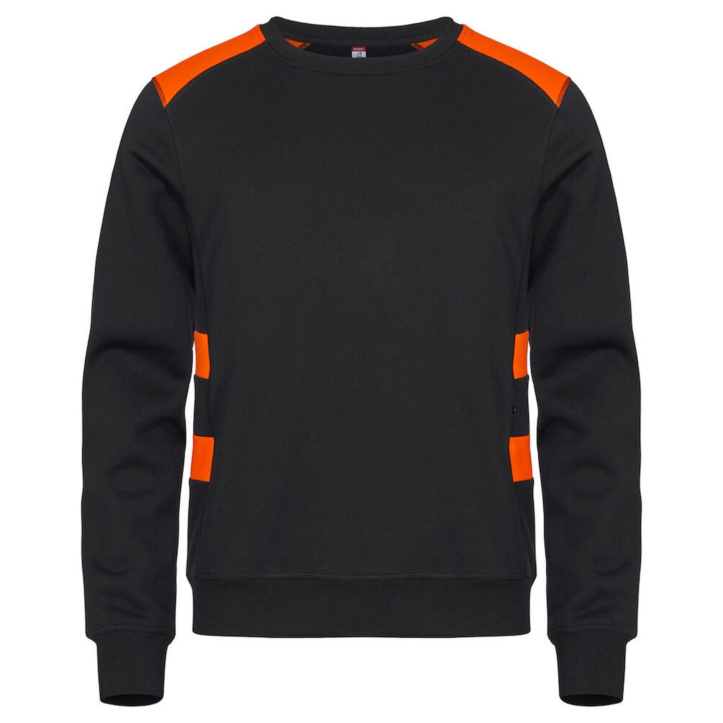Visibility Orange - Front - Clique Unisex Adult Ambition Round Neck Sweatshirt