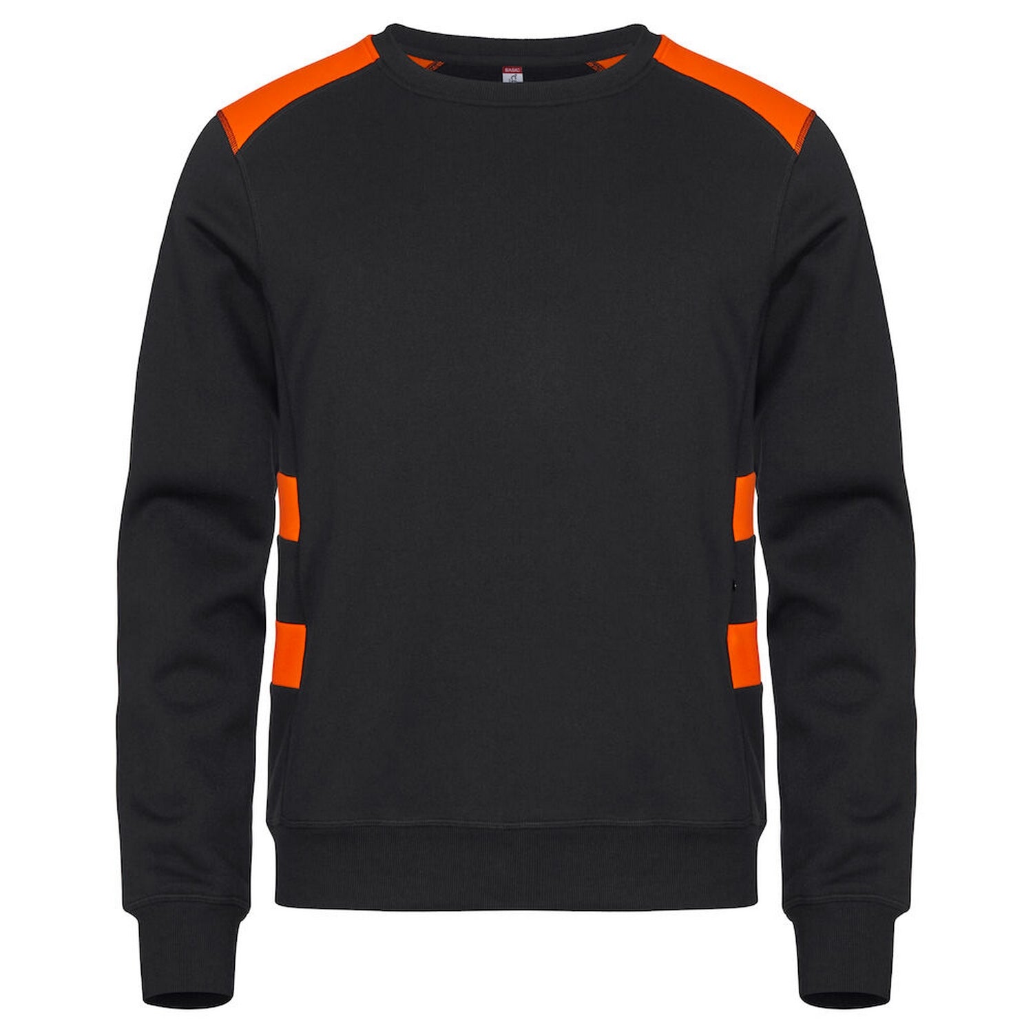 Visibility Orange - Front - Clique Unisex Adult Ambition Round Neck Sweatshirt