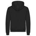 Black - Back - Clique Mens Miami Full Zip Hoodie