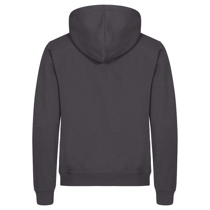 Metal Grey - Back - Clique Mens Miami Full Zip Hoodie