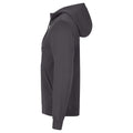 Metal Grey - Lifestyle - Clique Mens Miami Full Zip Hoodie