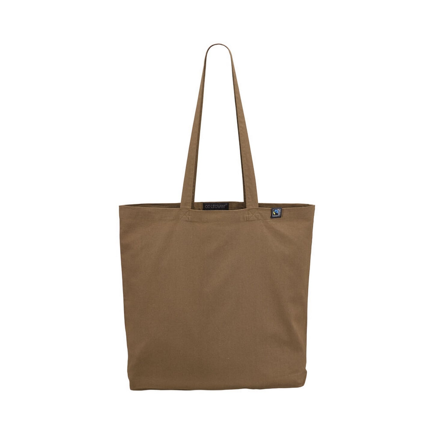 Brown - Front - Cottover Key Tote Bag