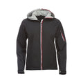 Black - Front - Clique Womens-Ladies Seabrook Hooded Jacket