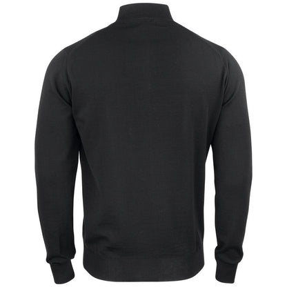 Black - Back - Cutter & Buck Unisex Adult Everett Quarter Zip Sweatshirt