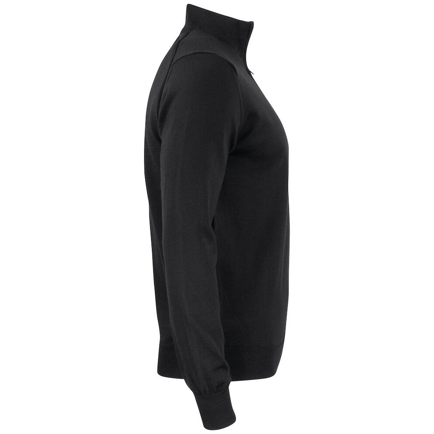 Black - Side - Cutter & Buck Unisex Adult Everett Quarter Zip Sweatshirt