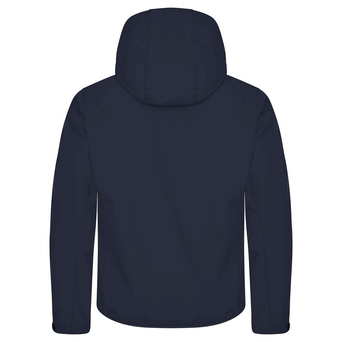 Navy Blue - Back - Clique Mens Classic Soft Shell Jacket