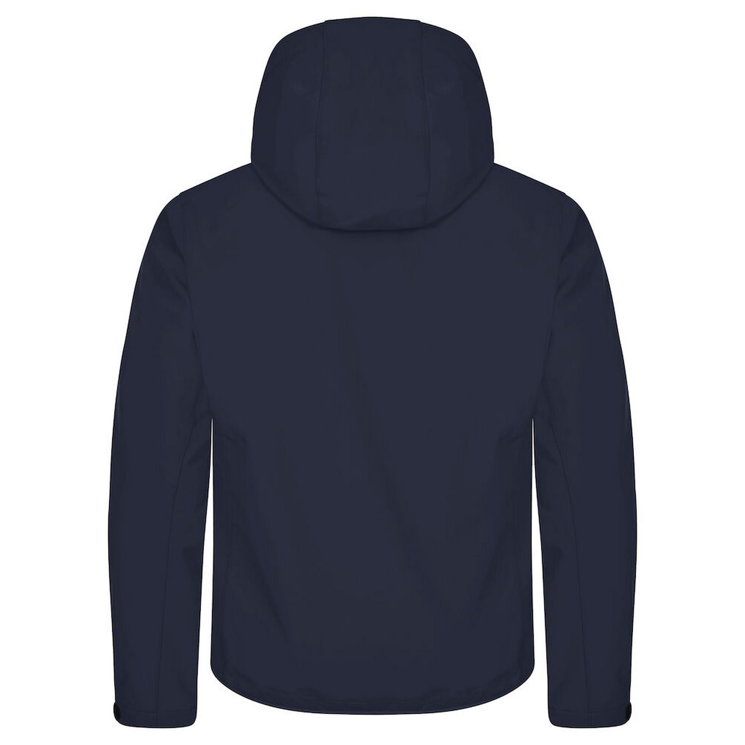 Navy Blue - Back - Clique Mens Classic Soft Shell Jacket