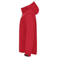 Red - Side - Clique Mens Classic Soft Shell Jacket