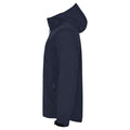 Navy Blue - Side - Clique Mens Classic Soft Shell Jacket