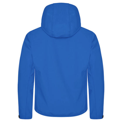 Royal Blue - Back - Clique Mens Classic Soft Shell Jacket