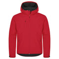 Red - Front - Clique Mens Classic Soft Shell Jacket