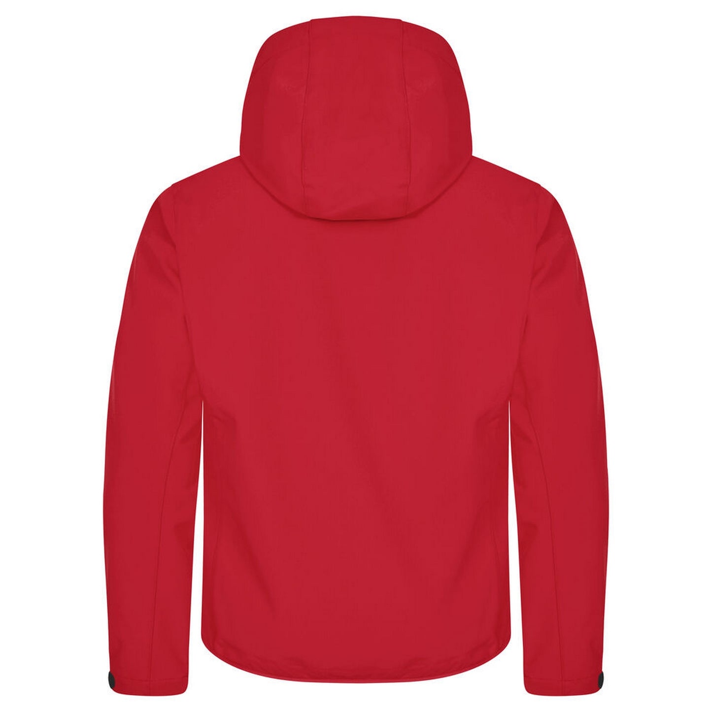 Red - Back - Clique Mens Classic Soft Shell Jacket