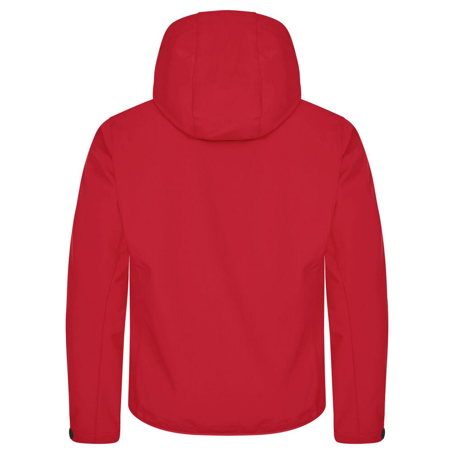 Red - Back - Clique Mens Classic Soft Shell Jacket