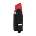 Black-Red - Lifestyle - Projob Mens 7300 Fleece Jacket