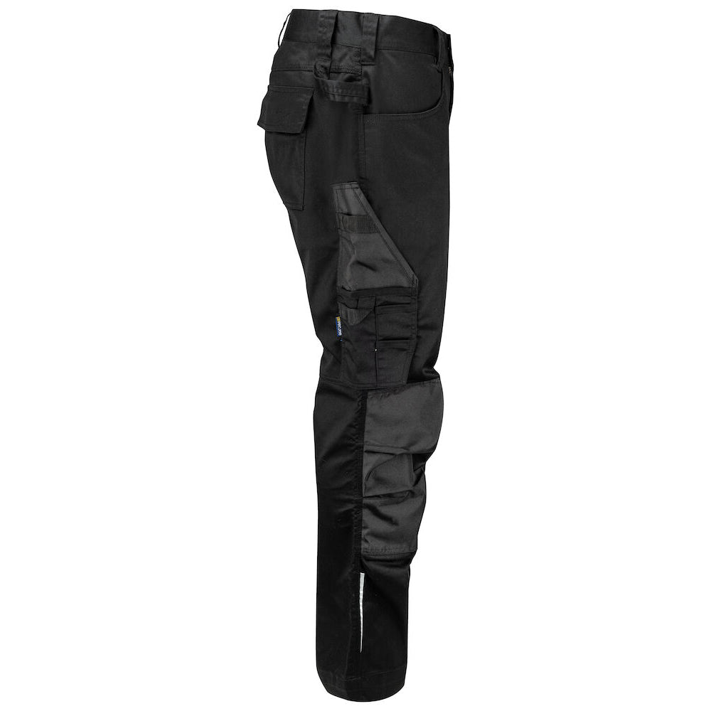 Black - Lifestyle - Projob Mens 5574 Work Trousers
