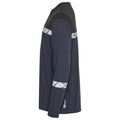 Navy-Black - Lifestyle - Projob Mens Progression Hi-Vis Long-Sleeved T-Shirt
