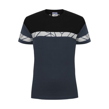 Navy-Black - Front - Projob Womens-Ladies Progression Hi-Vis T-Shirt