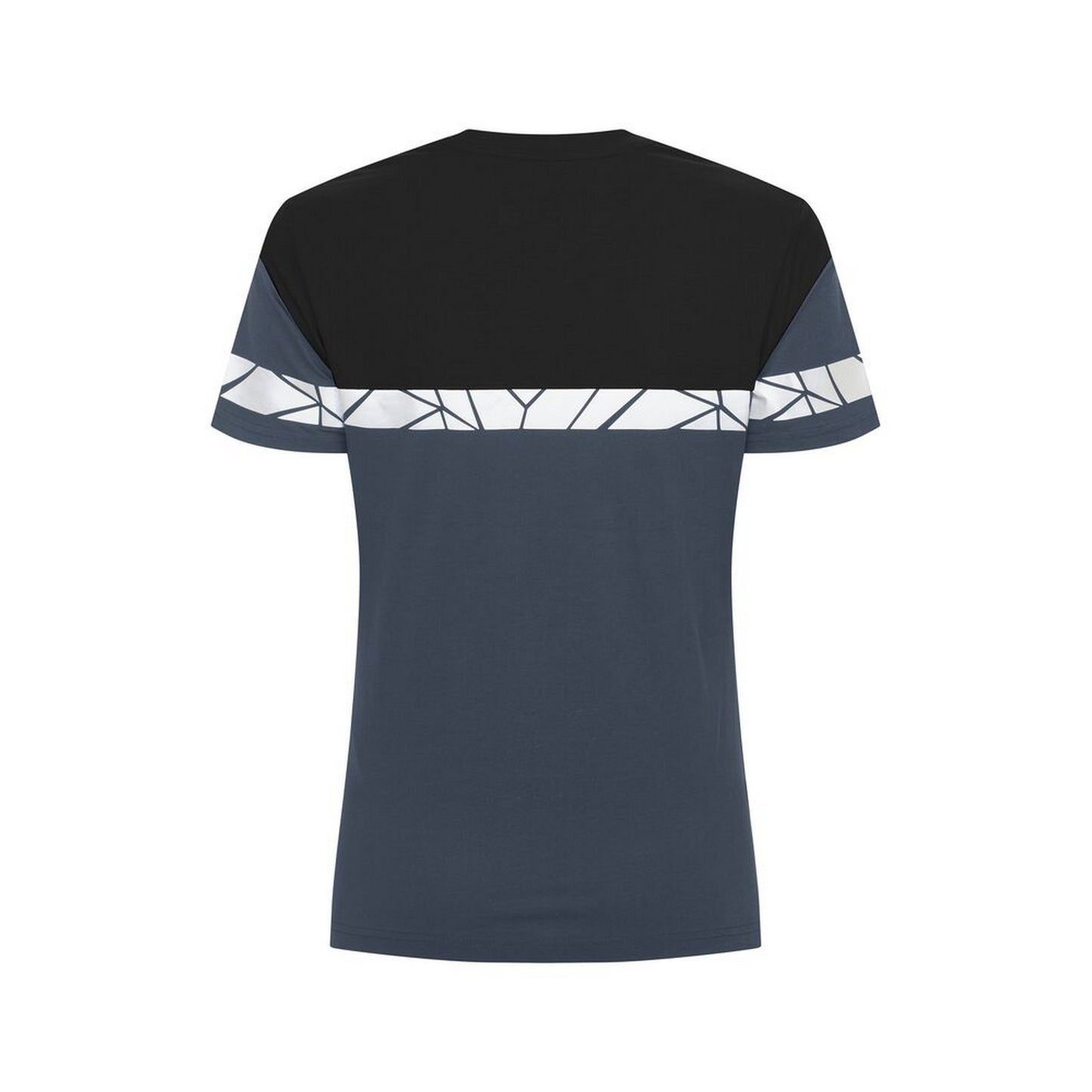 Navy-Black - Back - Projob Womens-Ladies Progression Hi-Vis T-Shirt
