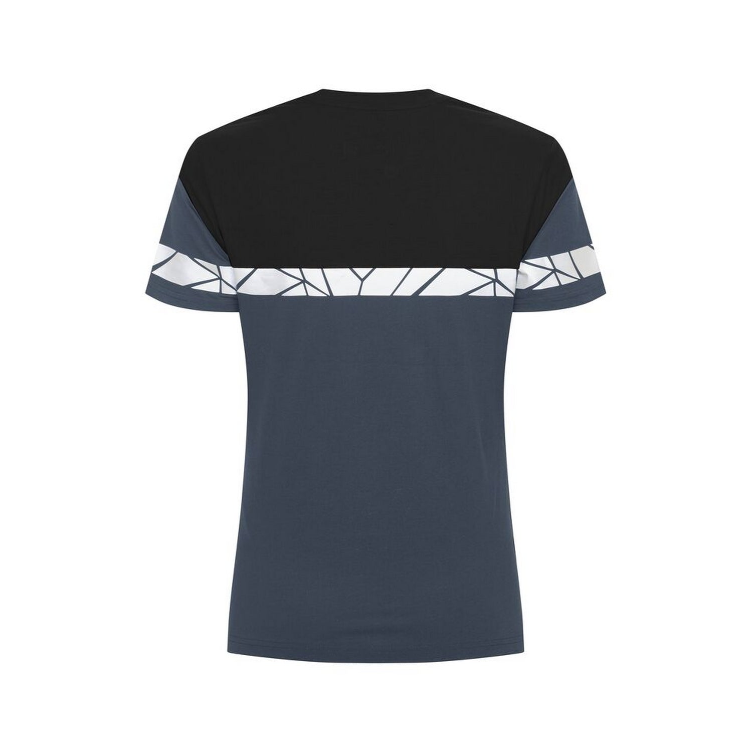 Navy-Black - Back - Projob Womens-Ladies Progression Hi-Vis T-Shirt