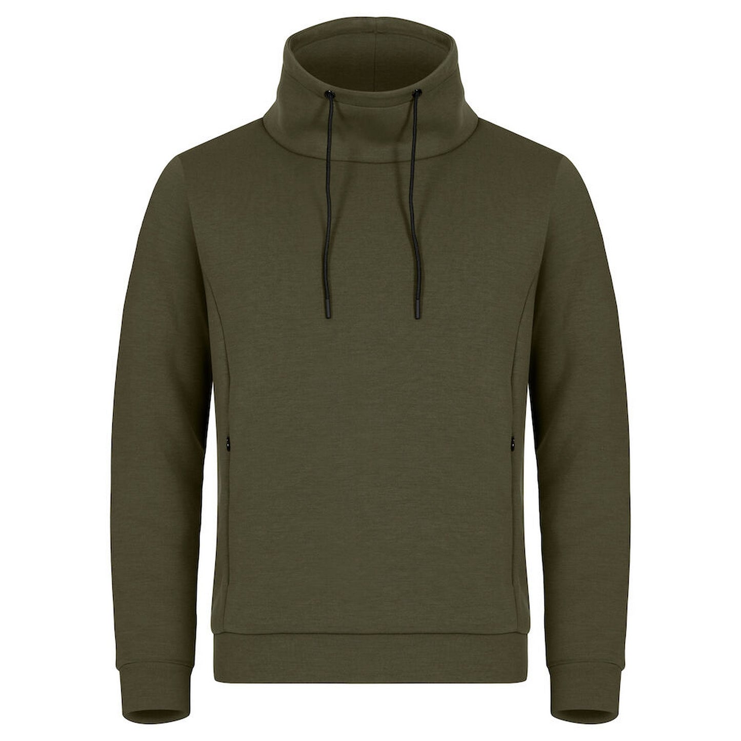 Fog Green - Front - Clique Mens Hobart Hoodie