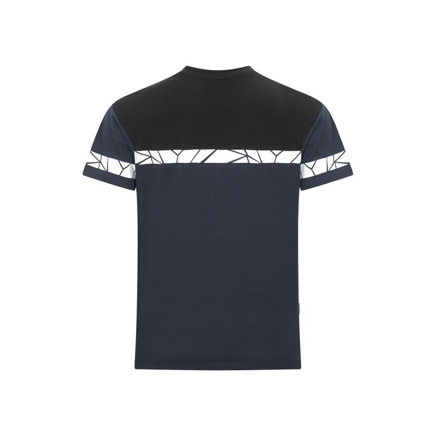 Navy-Blue - Back - Projob Mens Progression High-Vis T-Shirt