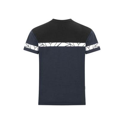 Navy-Blue - Back - Projob Mens Progression High-Vis T-Shirt