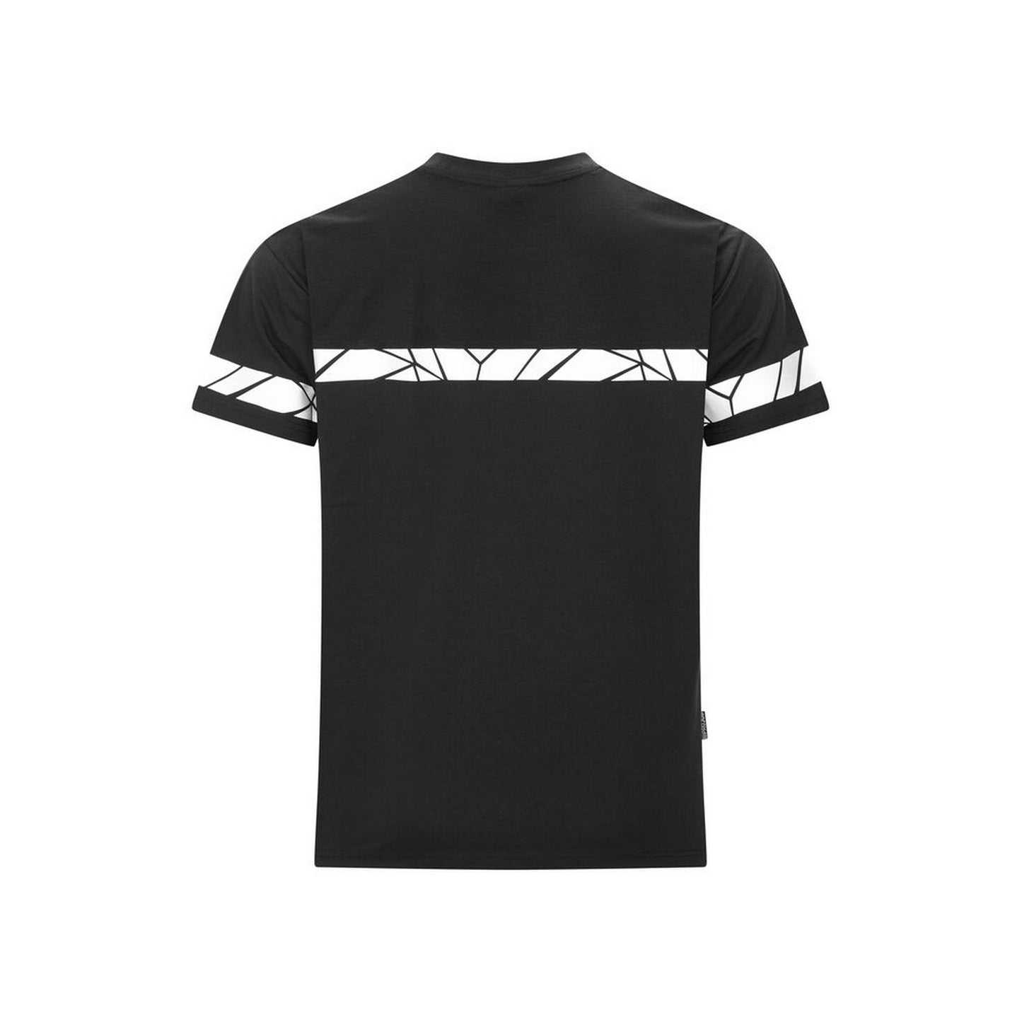 Black - Back - Projob Mens Progression High-Vis T-Shirt