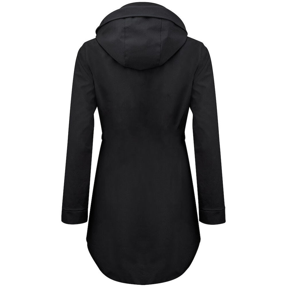 Black - Back - Cutter & Buck Womens-Ladies Wedderburn Waterproof Jacket