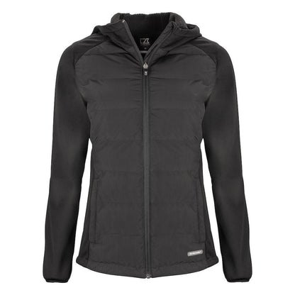 Black - Front - Cutter & Buck Womens-Ladies Oak Harbor Jacket