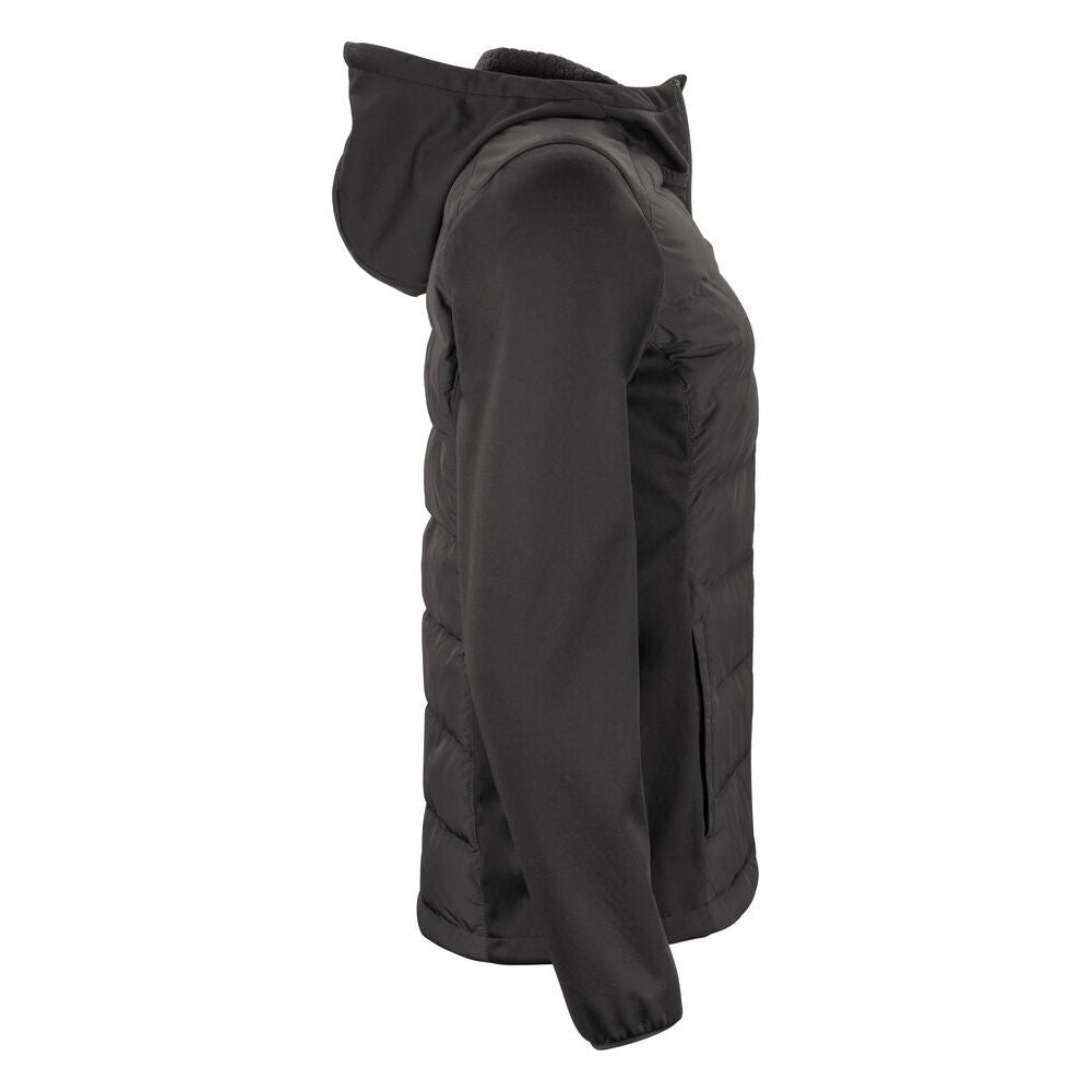 Black - Side - Cutter & Buck Womens-Ladies Oak Harbor Jacket