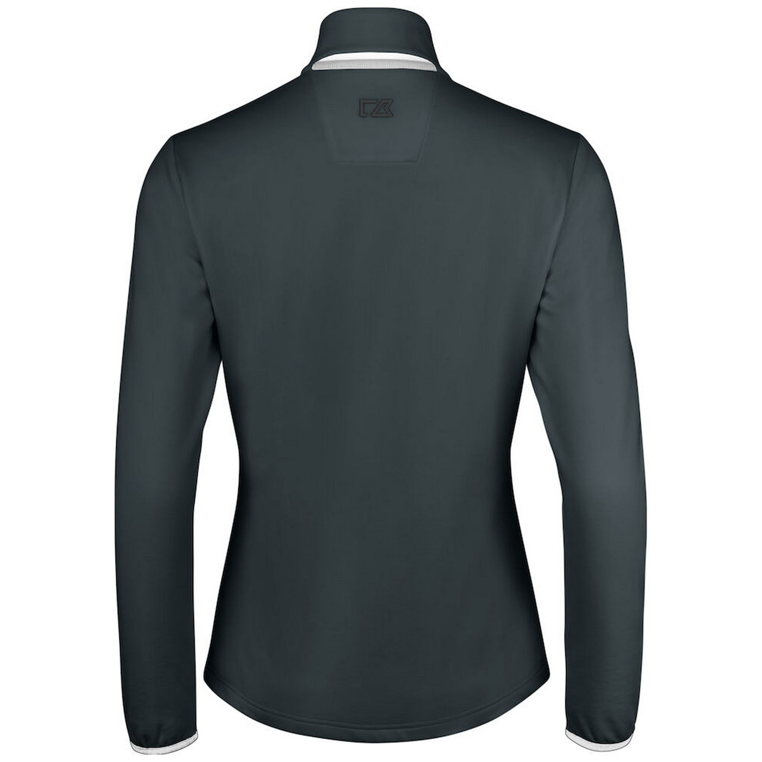 Charcoal - Back - Cutter & Buck Womens-Ladies Snoqualmite Midlayer