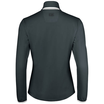 Charcoal - Back - Cutter & Buck Womens-Ladies Snoqualmite Midlayer