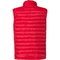 Red - Back - Clique Mens Hudson Gilet