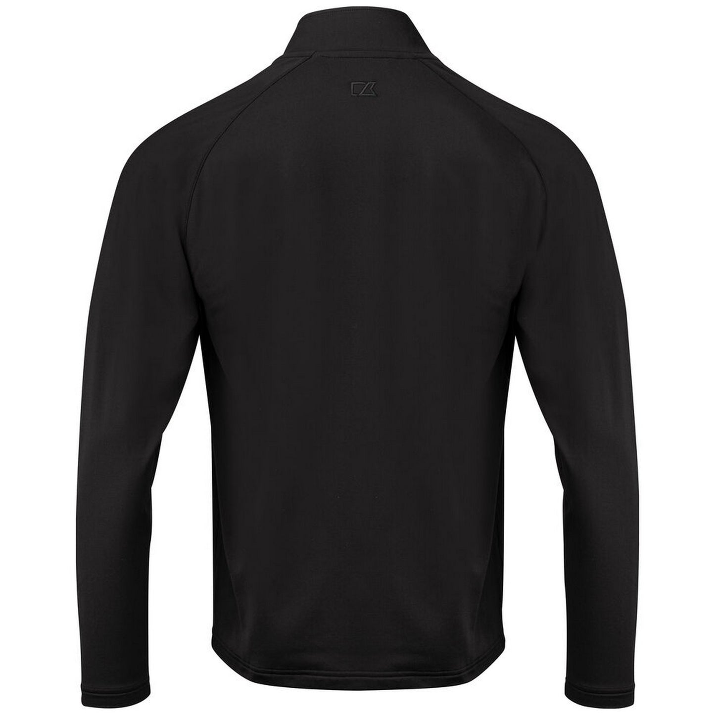 Black - Back - Cutter & Buck Mens Adapt Full Zip Fleece Jacket