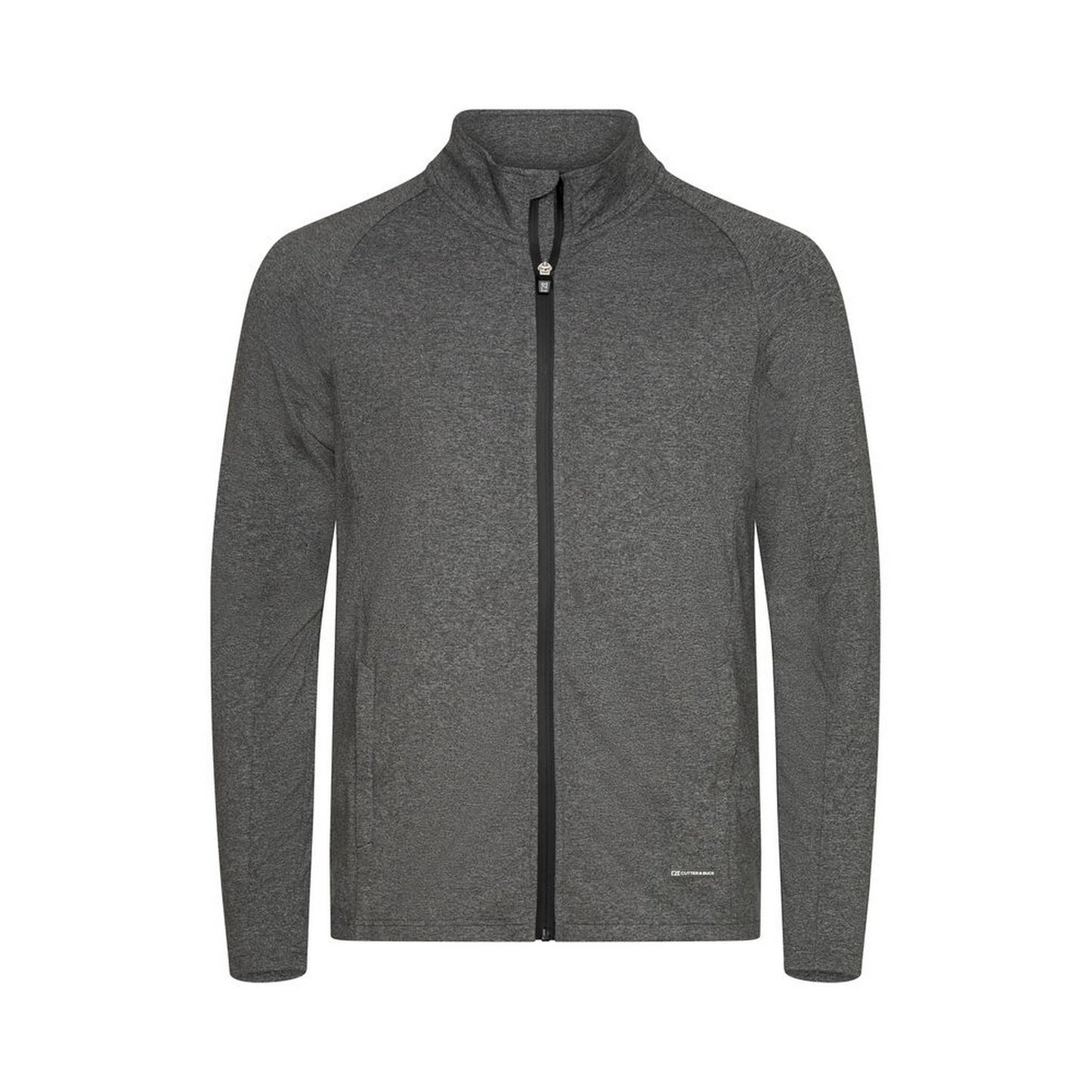 Anthracite Melange - Front - Cutter & Buck Mens Adapt Full Zip Fleece Jacket