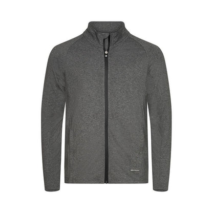 Anthracite Melange - Front - Cutter & Buck Mens Adapt Full Zip Fleece Jacket