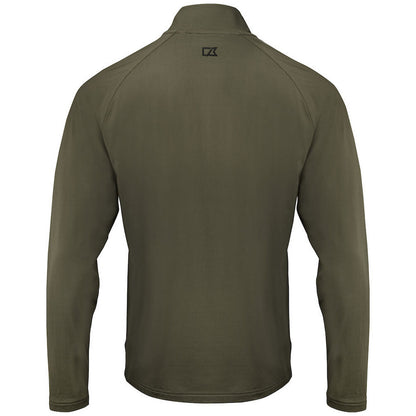 Ivy Green - Back - Cutter & Buck Mens Adapt Full Zip Fleece Jacket