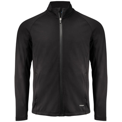Black - Front - Cutter & Buck Mens Adapt Full Zip Fleece Jacket