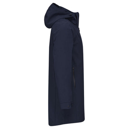Dark Navy - Side - Cutter & Buck Mens Wedderburn Waterproof Jacket