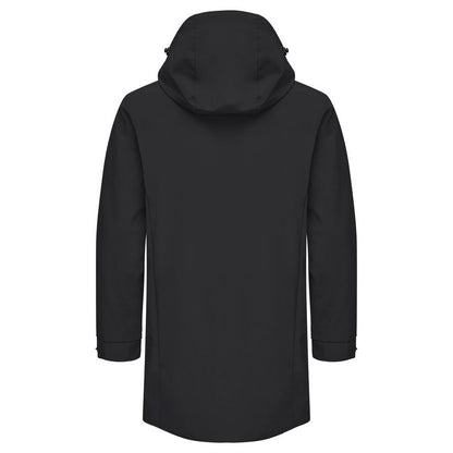 Black - Back - Cutter & Buck Mens Wedderburn Waterproof Jacket