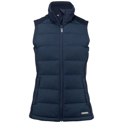 Dark Navy - Front - Cutter & Buck Womens-Ladies Oak Harbor Body Warmer